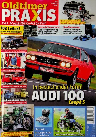 Deckblatt Oldtimer Praxis (05/2015)